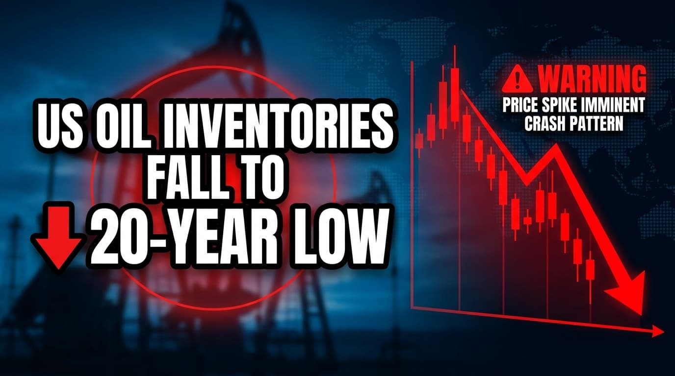 US Oil Inventories Fall to 20-Year Low Amid Middle East Tensions; Analysts Warn of Price Spike