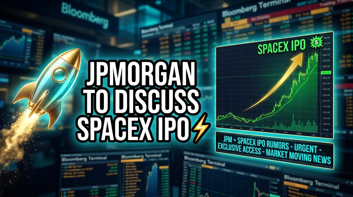 JPMorgan to Discuss SpaceX IPO with Wealthy Clients