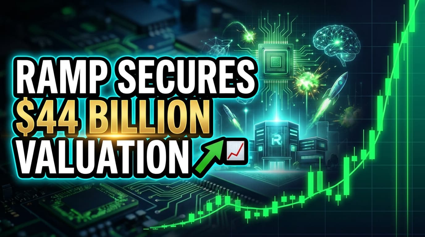 Ramp Secures $44 Billion Valuation in Latest Funding Round