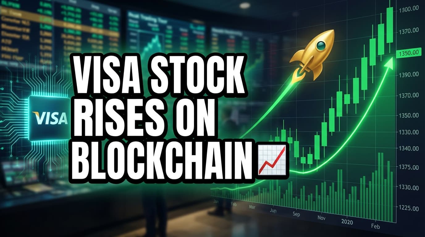Visa Stock Rises on Blockchain Transaction Settlement Test