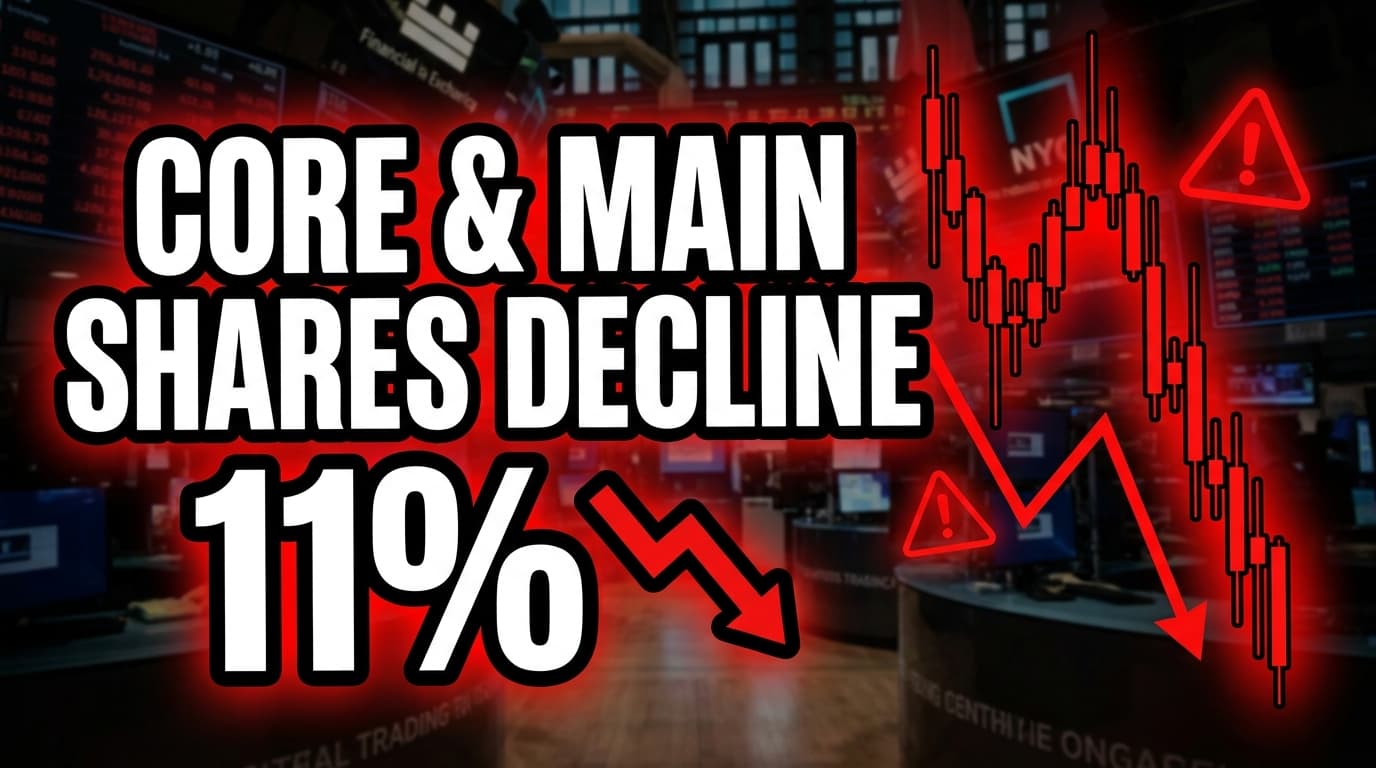 Core & Main Shares Decline 11% Following Mixed First-Quarter Results