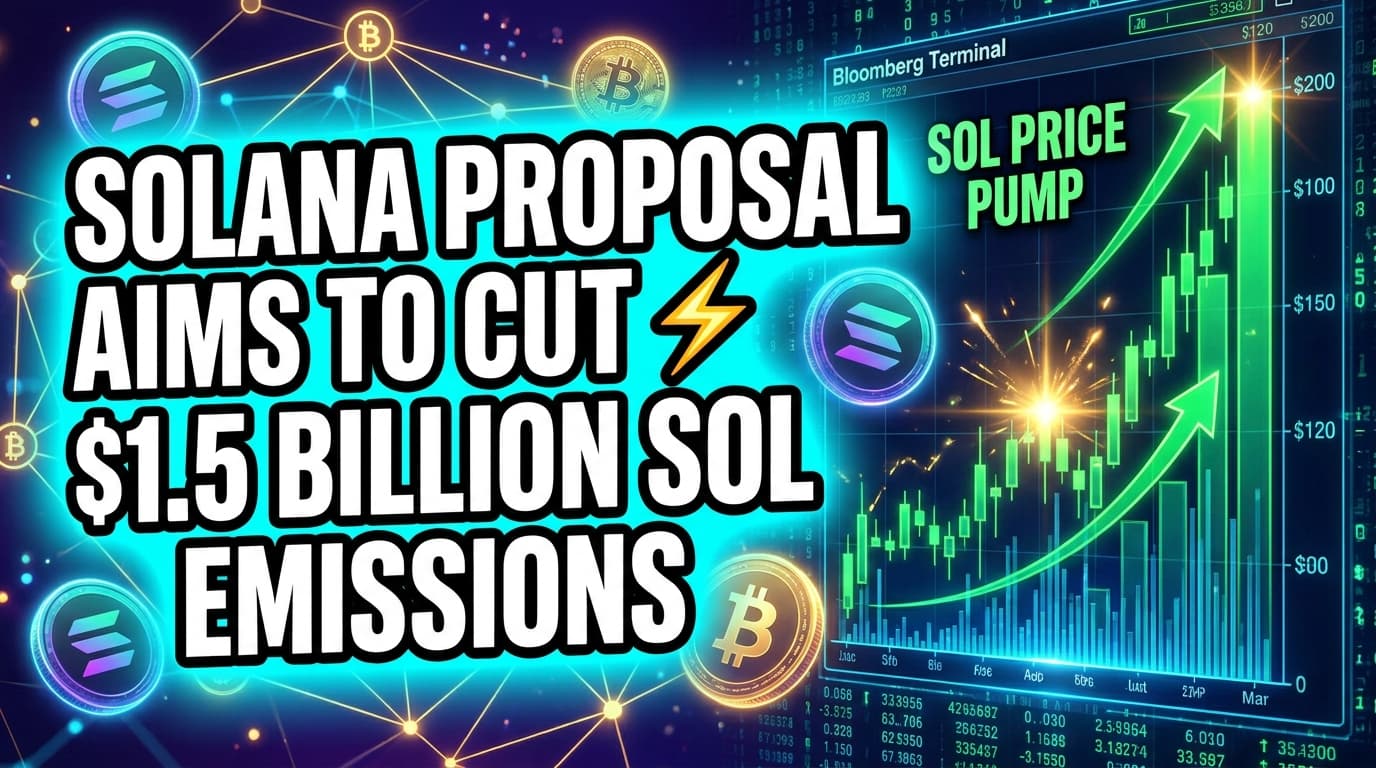 Solana Proposal Aims to Cut $1.5 Billion in SOL Emissions