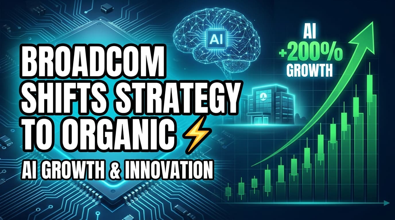 Broadcom Shifts Strategy to Organic AI Growth Over Acquisitions