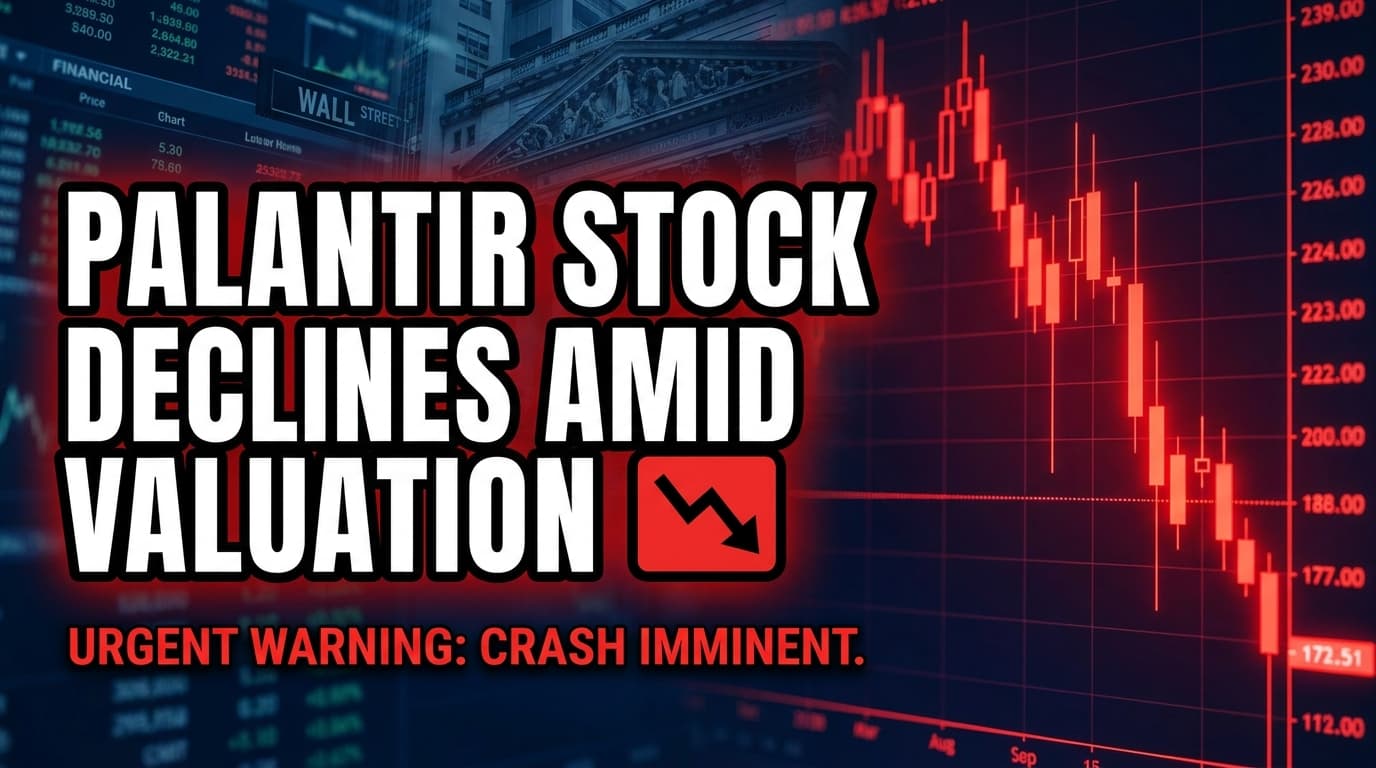 Palantir Stock Declines Amid Valuation Pressures