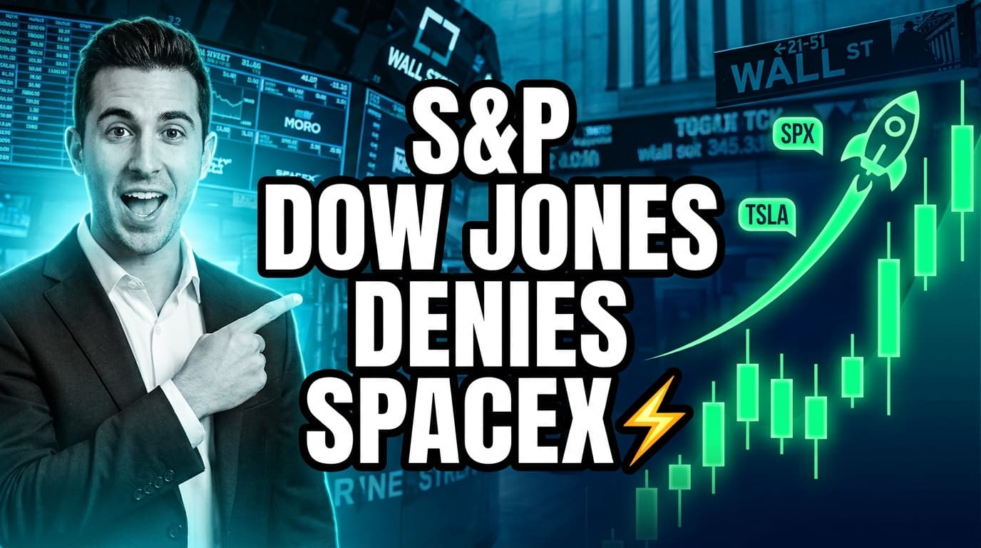 S&P Dow Jones Denies SpaceX Early S&P 500 Inclusion