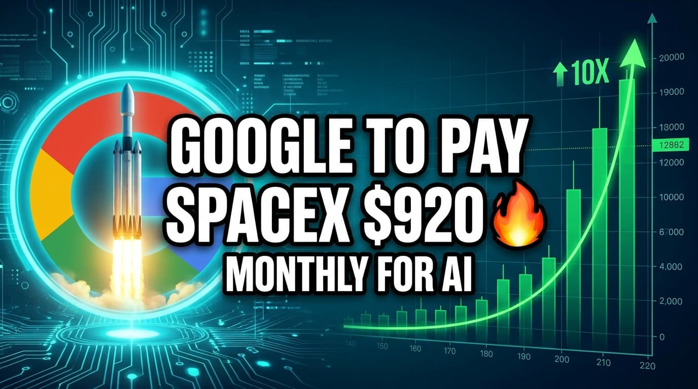 Google to Pay SpaceX $920 Million Monthly for AI Compute Capacity