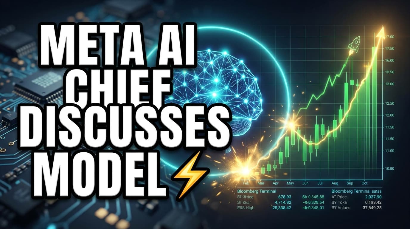 Meta AI Chief Discusses Model Development, AI Competition