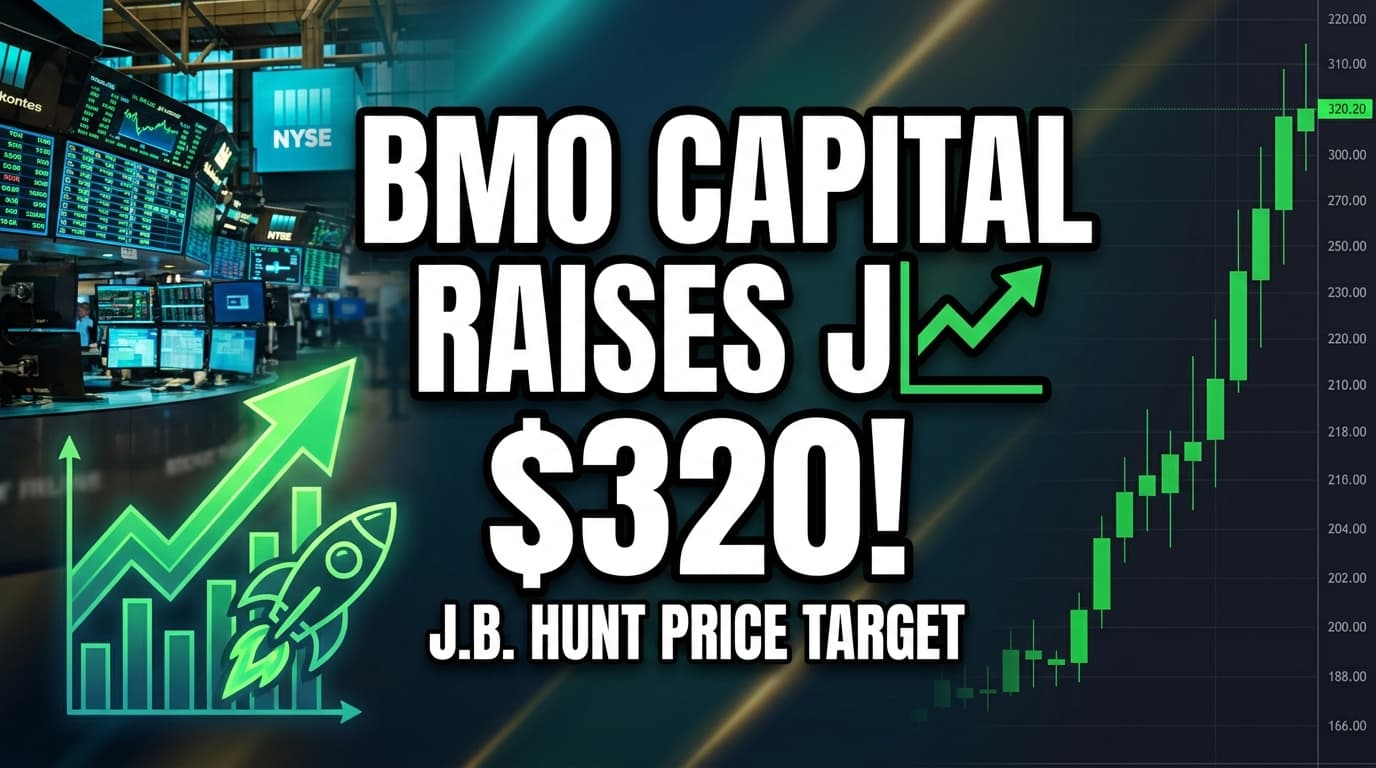 BMO Capital Raises J.B. Hunt Price Target to $320