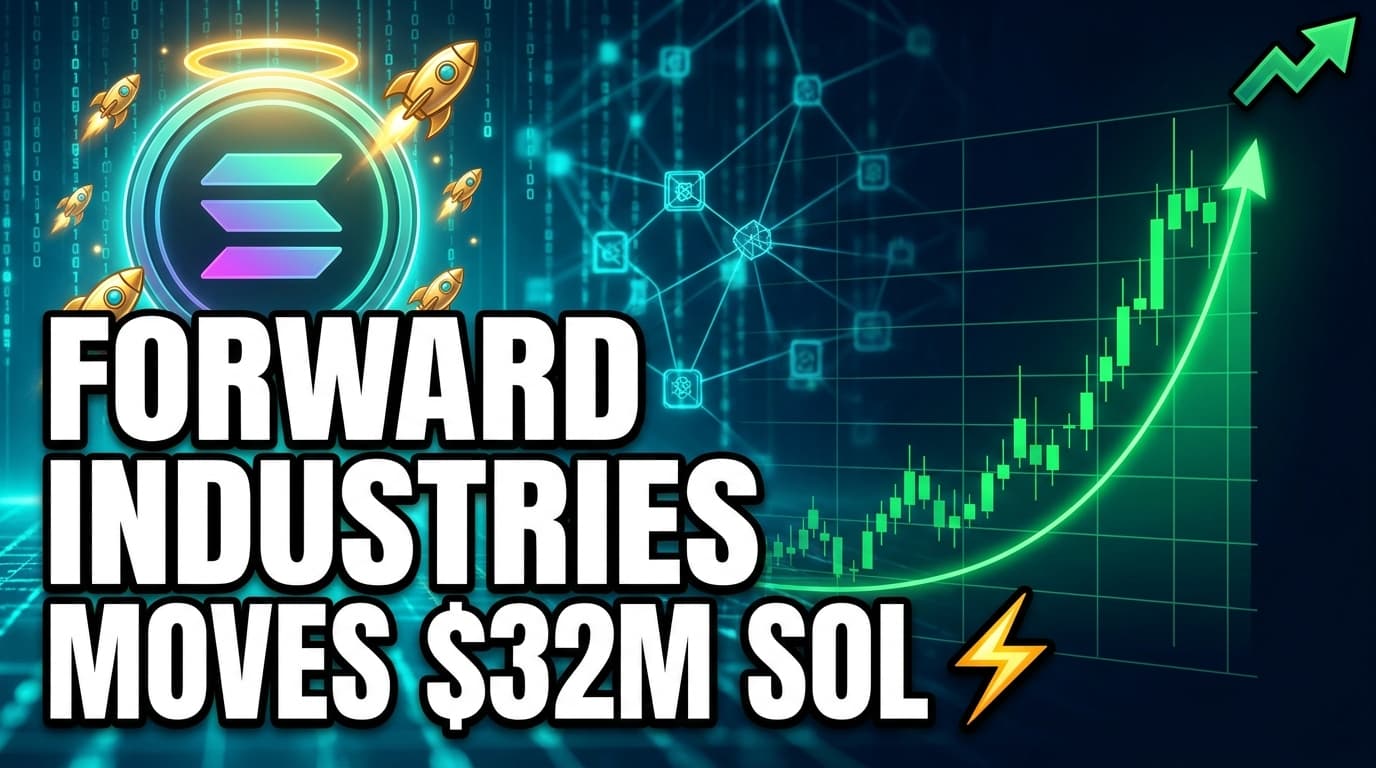 Forward Industries Moves $32M SOL to Coinbase Prime After Inactivity