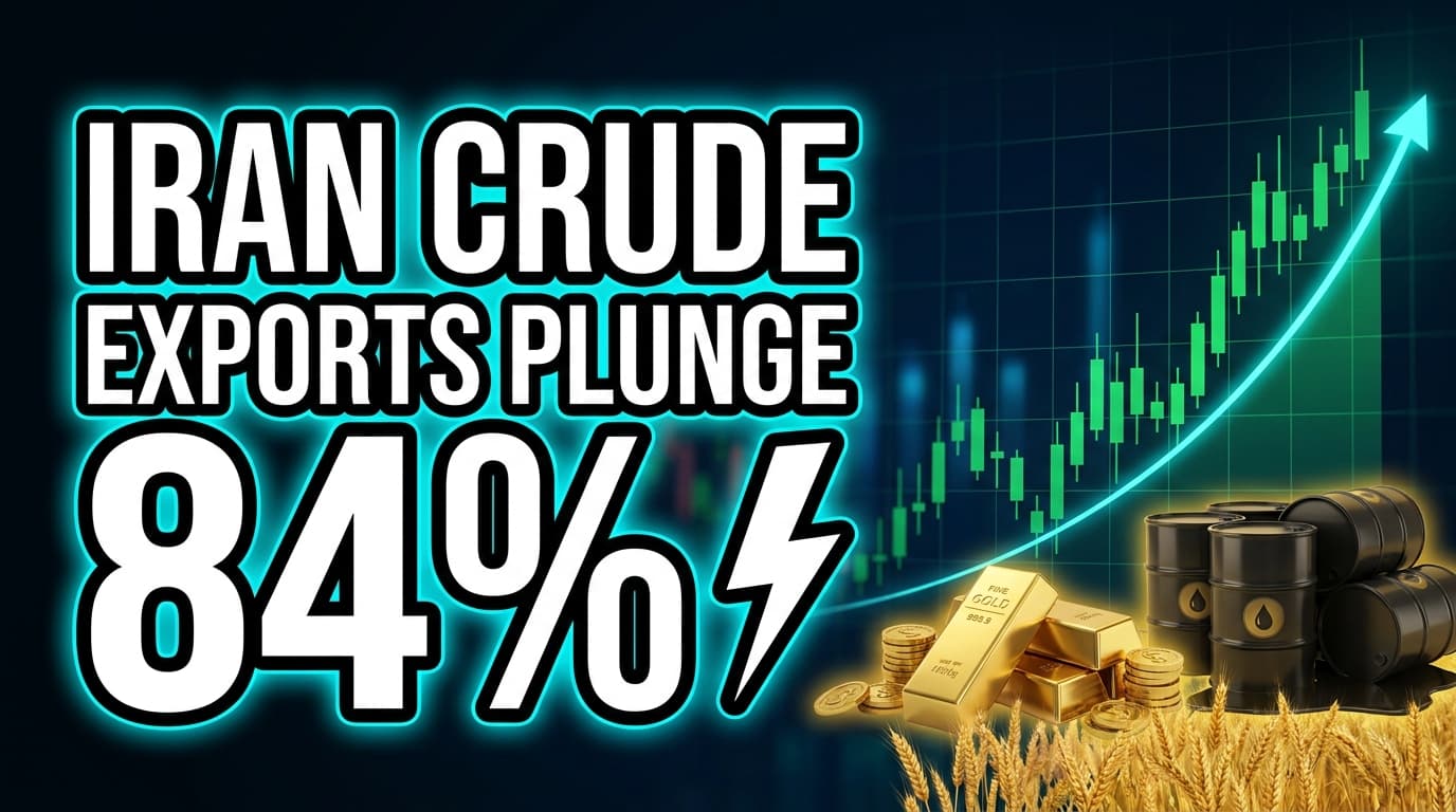 Iran Crude Exports Plunge 84% in May Amid US Sanctions