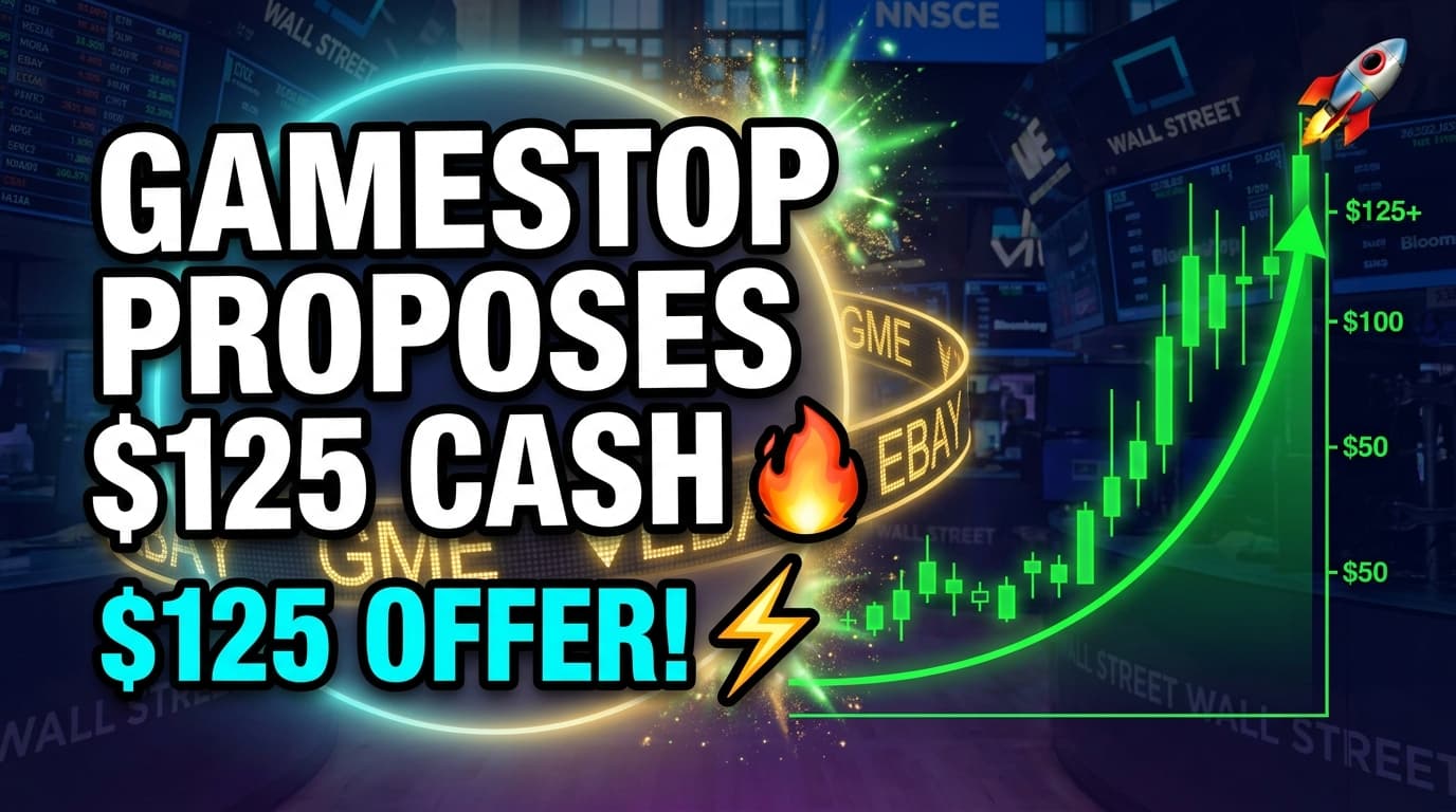 GameStop Proposes $125 Cash-Stock Takeover Offer for eBay