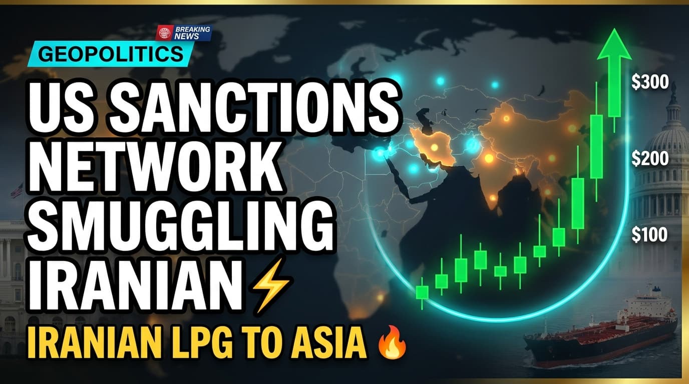 US Sanctions Network Smuggling Iranian LPG to Asia