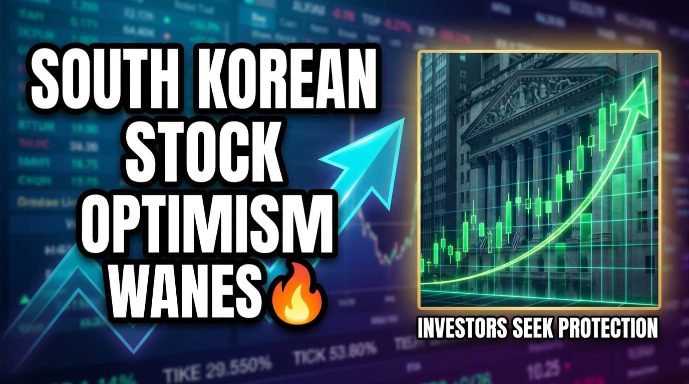 South Korean Stock Optimism Wanes as Investors Seek Protection
