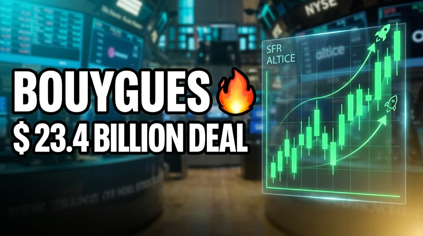 Bouygues-Led Consortium Agrees $23.4 Billion SFR Acquisition From Altice France