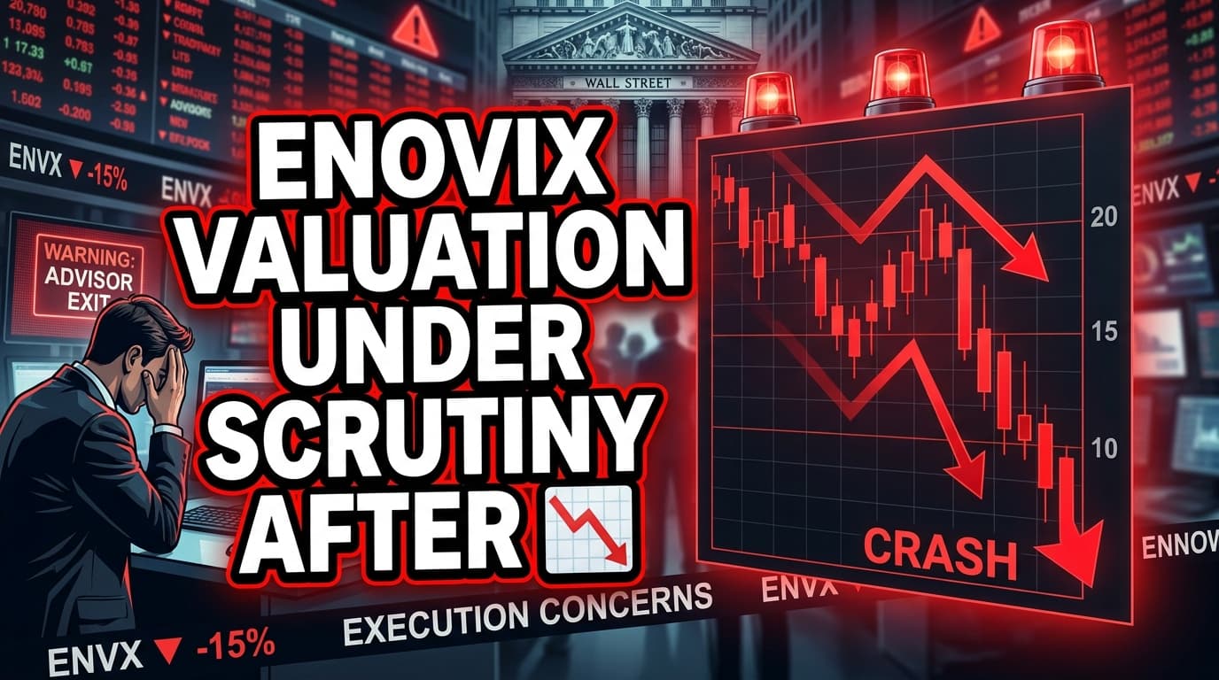 Enovix Valuation Under Scrutiny After Advisor Exit Citing Execution Concerns