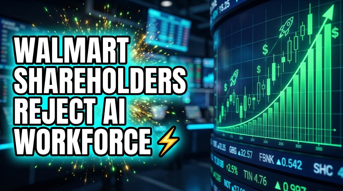 Walmart Shareholders Reject AI Workforce Impact Disclosure Proposal