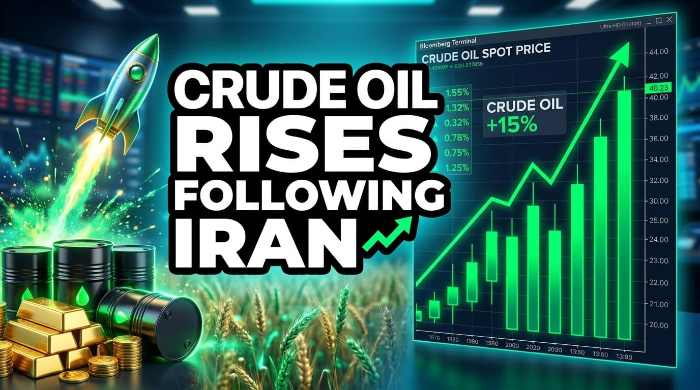 Crude Oil Rises Following Iran Missile Strikes on Israel