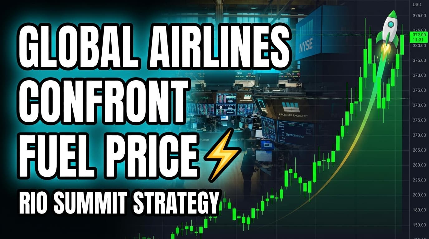 Global Airlines Confront Fuel Price Surge, Fare Strategy at Rio Summit