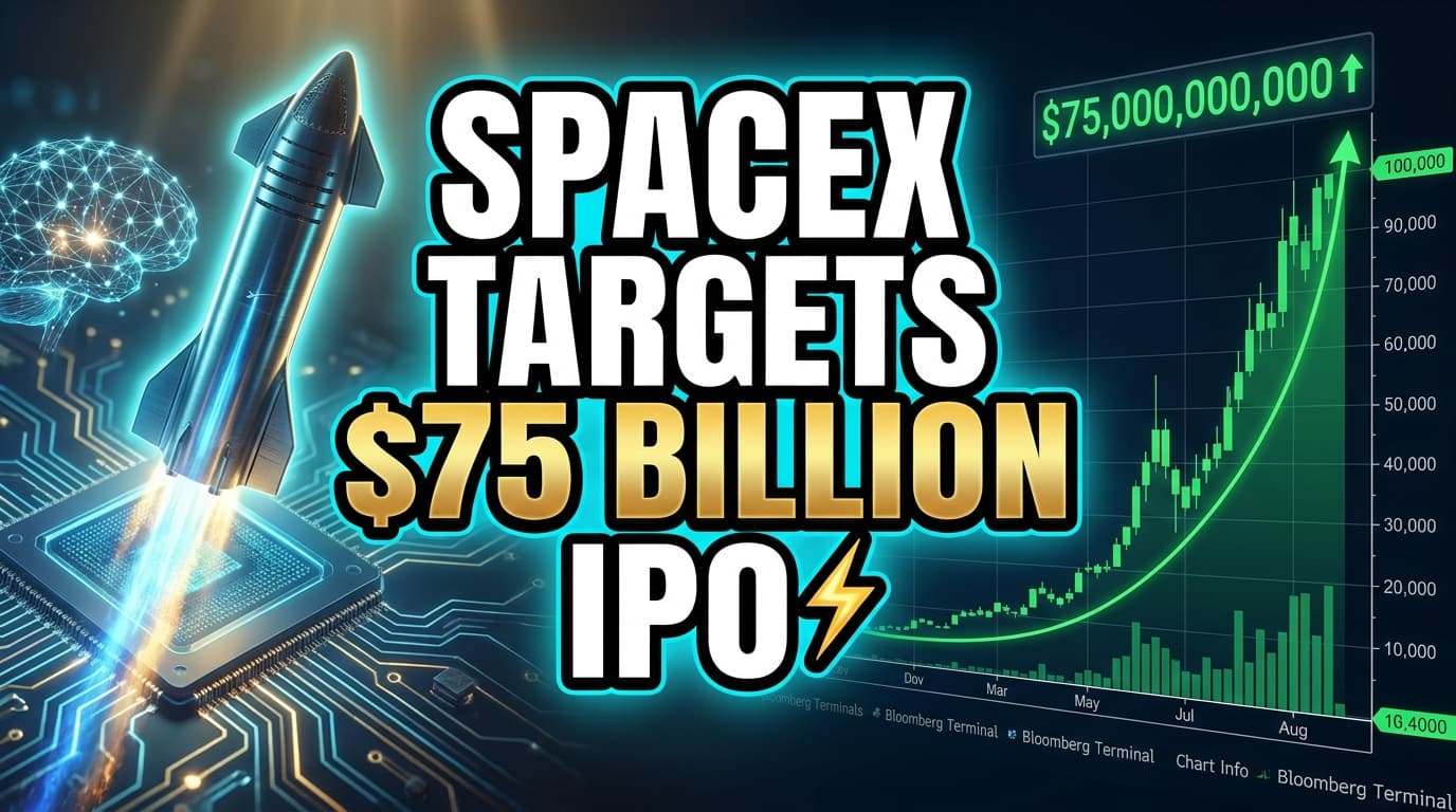 SpaceX Targets $75 Billion IPO Amid Growth Projection Skepticism
