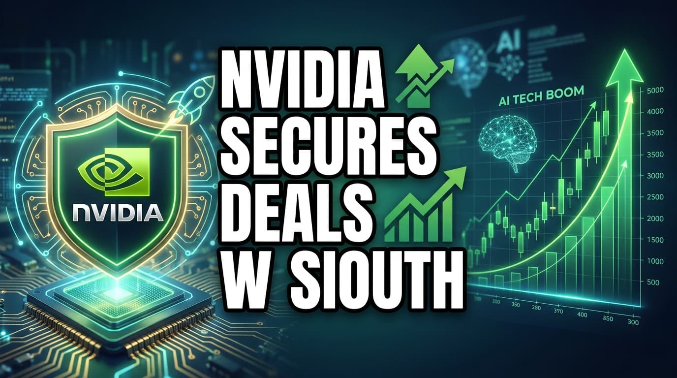 Nvidia Secures Deals with South Korean Giants to Boost AI Development