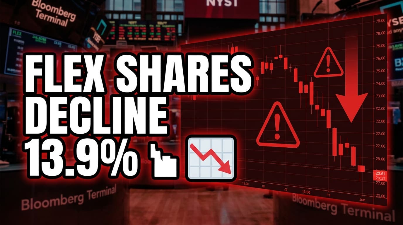 Flex Shares Decline 13.9% Despite S&P 500 Inclusion, AI Launch