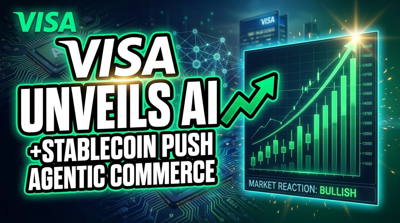 Visa Unveils AI, Stablecoin Initiatives for Agentic Commerce