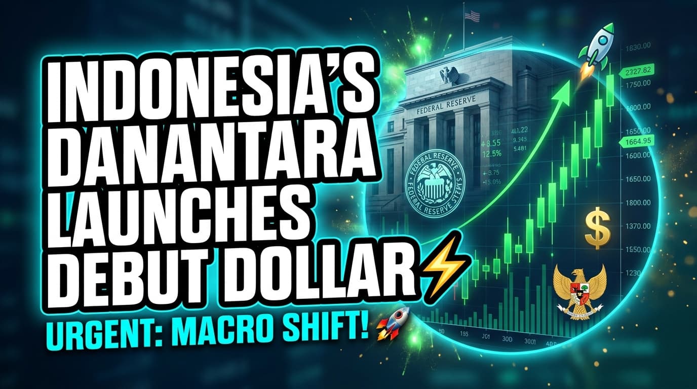 Indonesia's Danantara Launches Debut Dollar Bond Sale