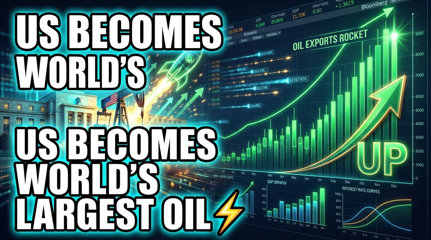 US Becomes World's Largest Oil Exporter, Ending Saudi-Russian Dominance