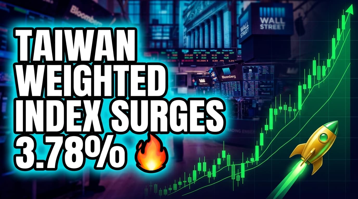 Taiwan Weighted Index Surges 3.78%, Highlighting Sector Concentration Risks