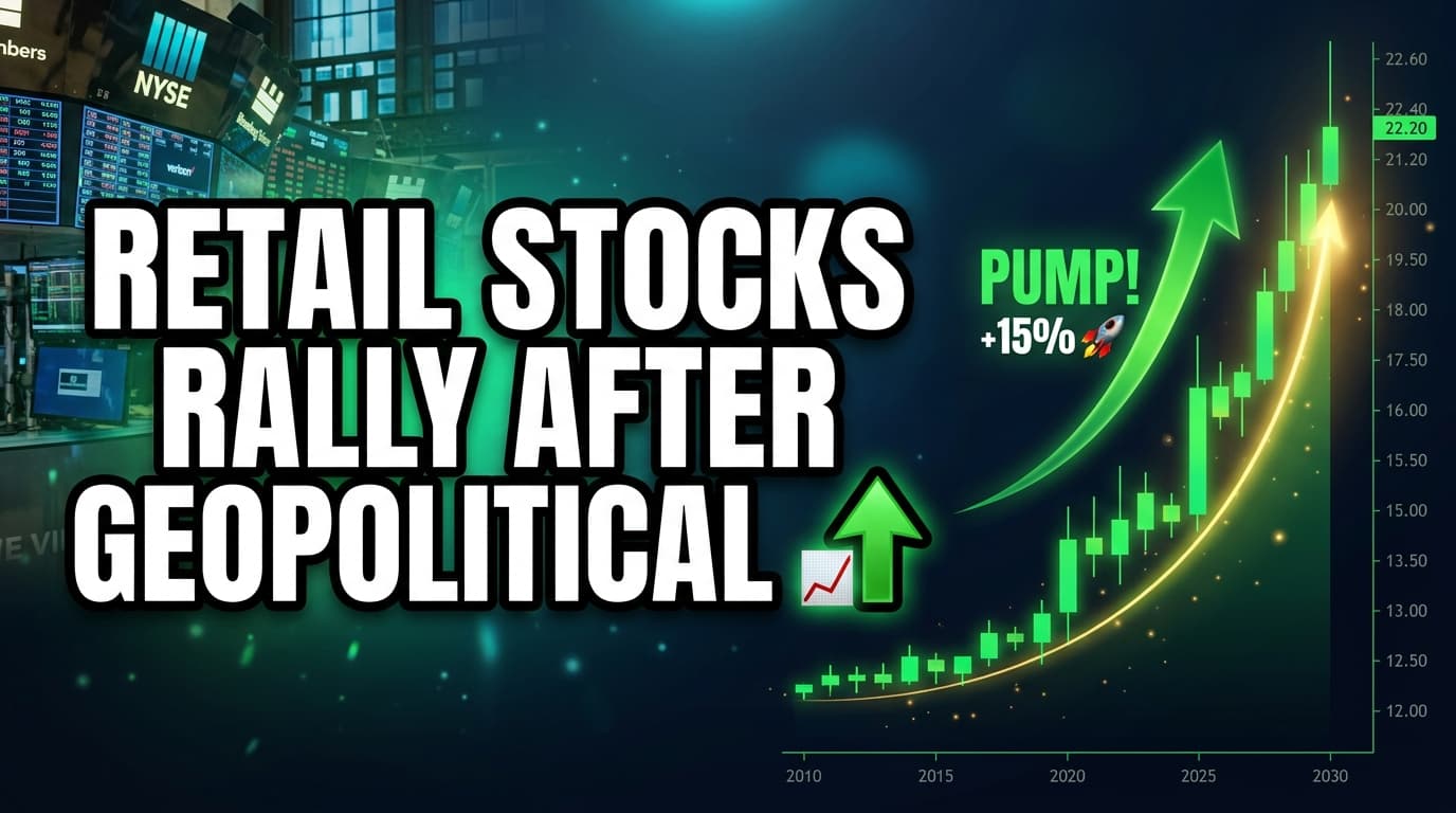 Retail Stocks Rally After Geopolitical De-escalation