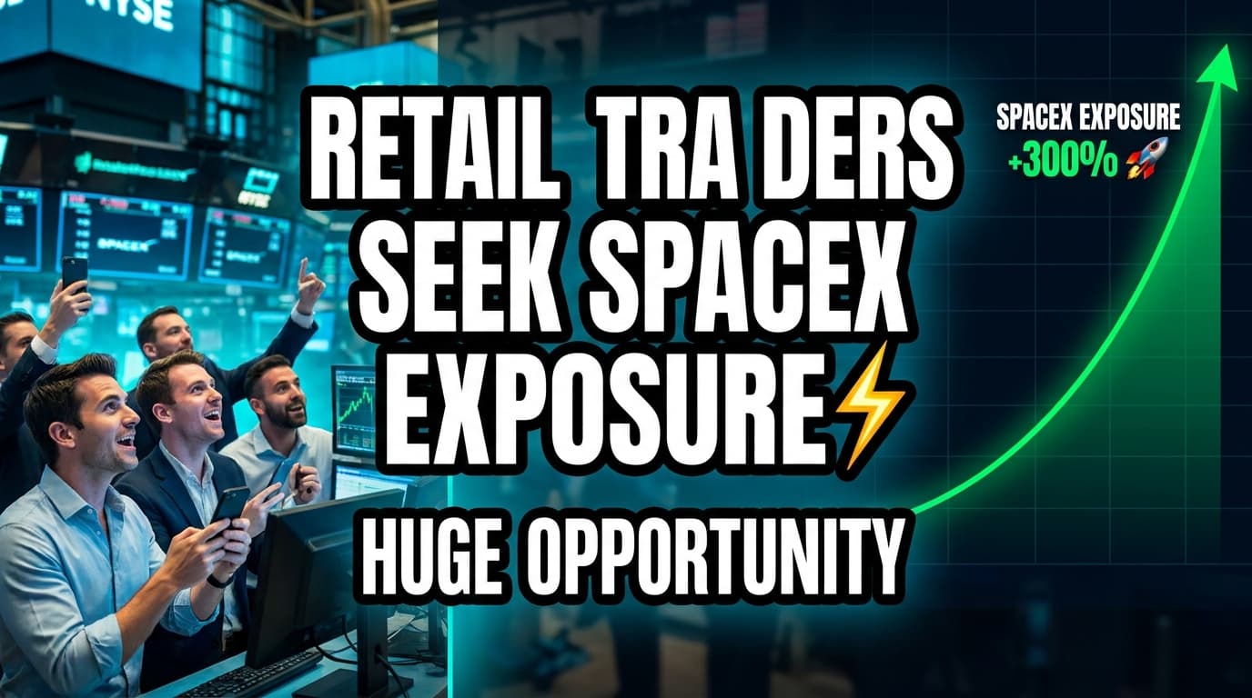 Retail Traders Seek SpaceX Exposure Amid Rising Speculative Interest