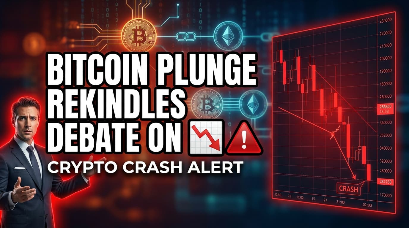 Bitcoin Plunge Rekindles Debate on Cryptocurrency Portfolio Role