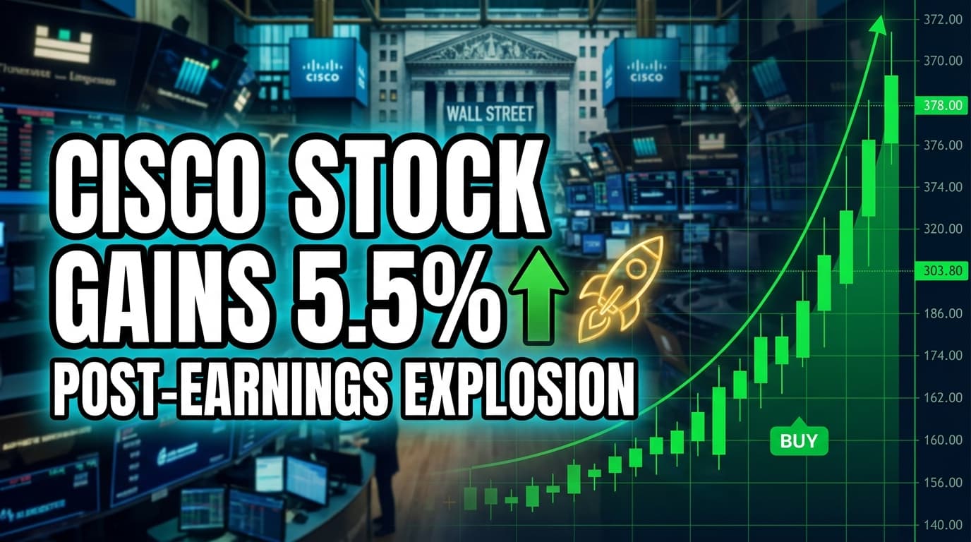 Cisco Stock Gains 5.5% Post-Earnings, Analysts Assess Forward Outlook