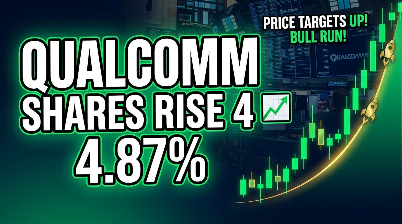 Qualcomm Shares Rise 4.87% on Analyst Price Target Increases