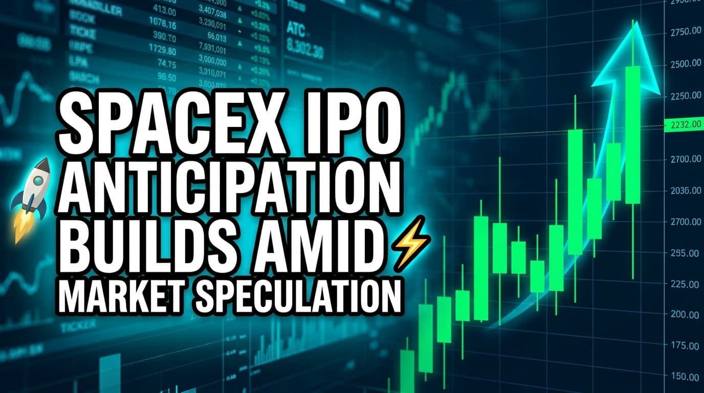 SpaceX IPO Anticipation Builds Amid Market Speculation