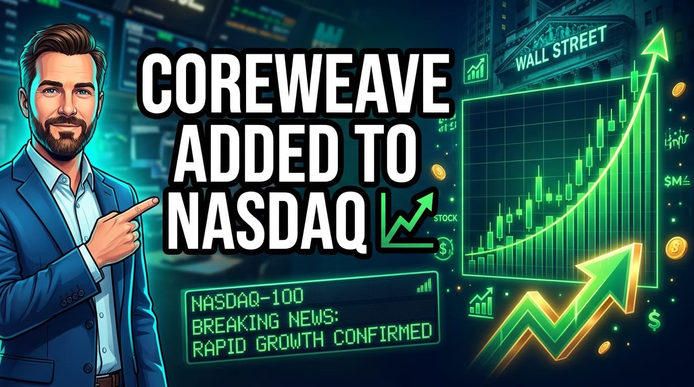 CoreWeave Added to Nasdaq-100 Index Following Rapid Growth