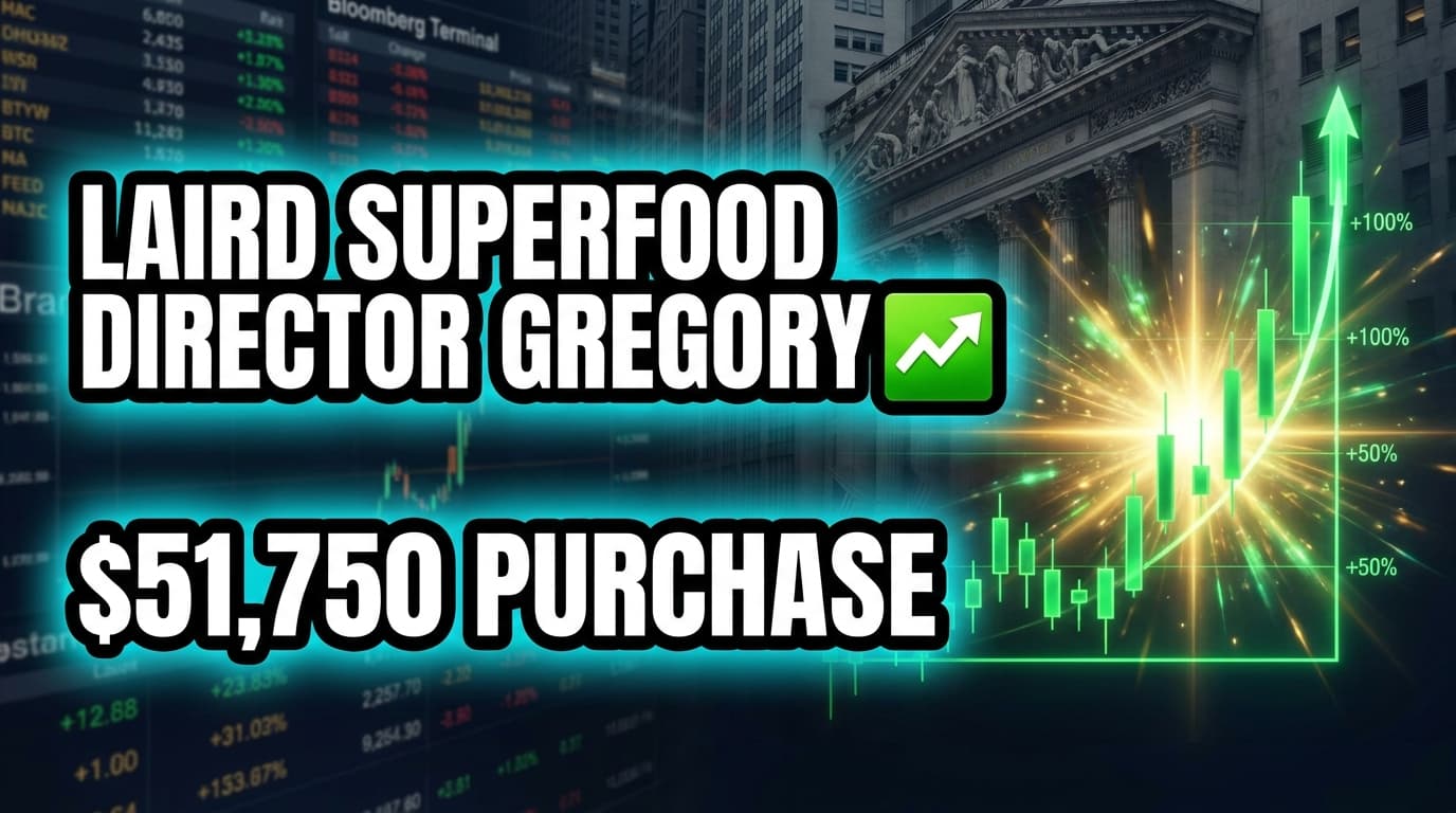 Laird Superfood Director Gregory Graves Purchases $51,750 in Company Stock