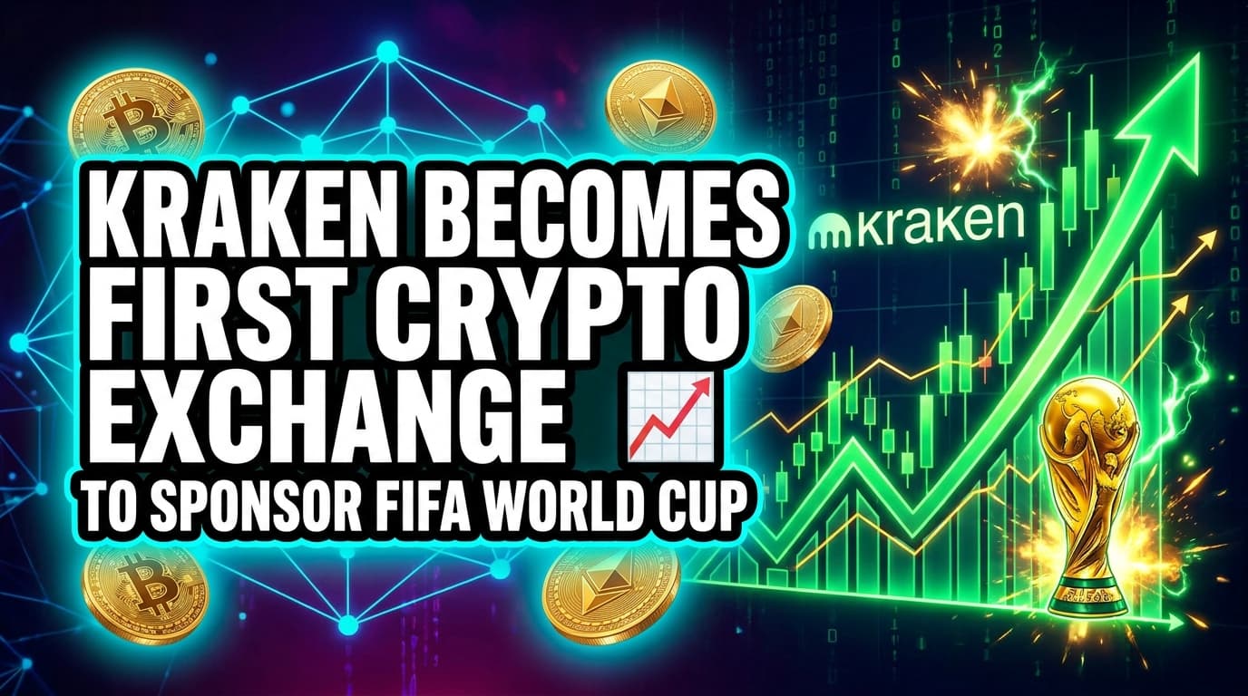 Kraken Becomes First Crypto Exchange to Sponsor FIFA World Cup