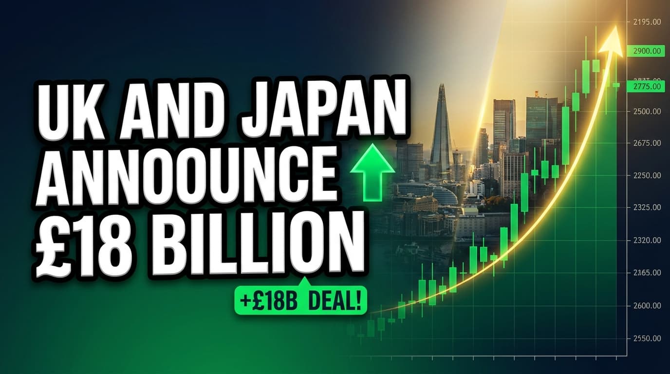 UK and Japan Announce £18 Billion Investment Agreement to Deepen Economic Ties