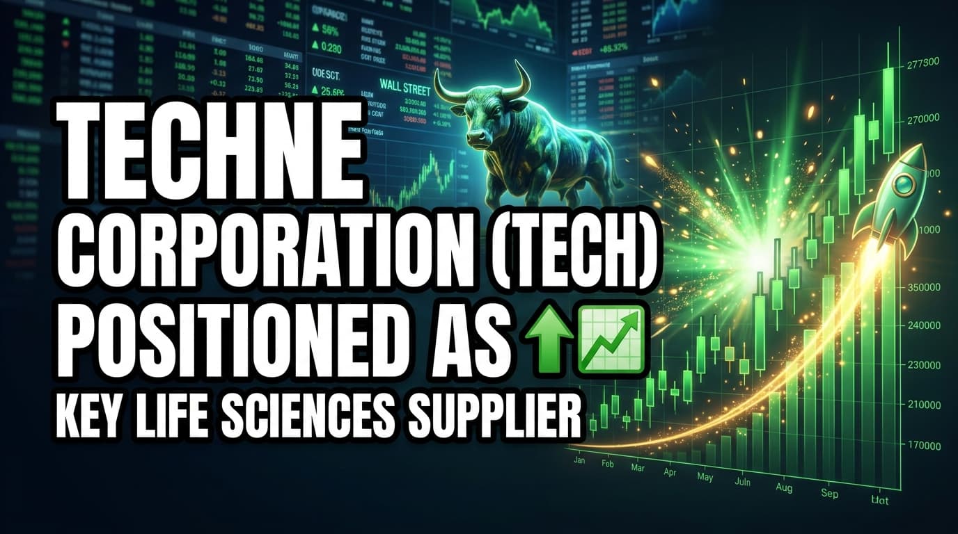 Bio-Techne Corporation (TECH) Positioned as Key Life Sciences Supplier