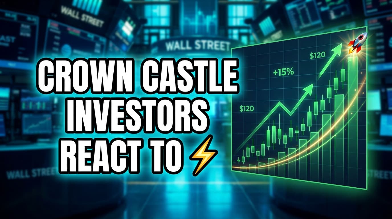 Crown Castle Investors React to Fiber Business Sale, Balance Sheet Reset