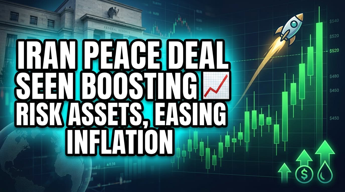 US-Iran Peace Deal Seen Boosting Risk Assets, Easing Inflation and Oil Prices