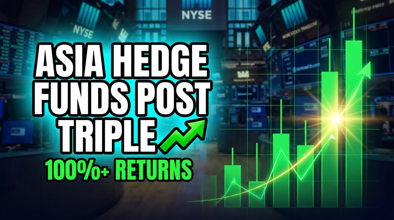 Asia Hedge Funds Post Triple-Digit Returns Amid AI-Driven Market Rally
