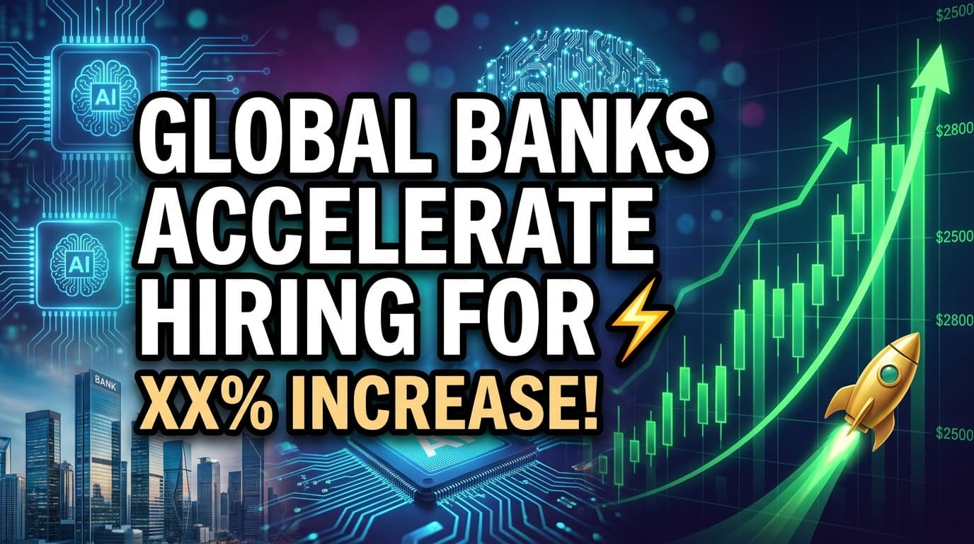 Global Banks Accelerate Hiring for Chief AI Officer Roles Amid Talent Competition