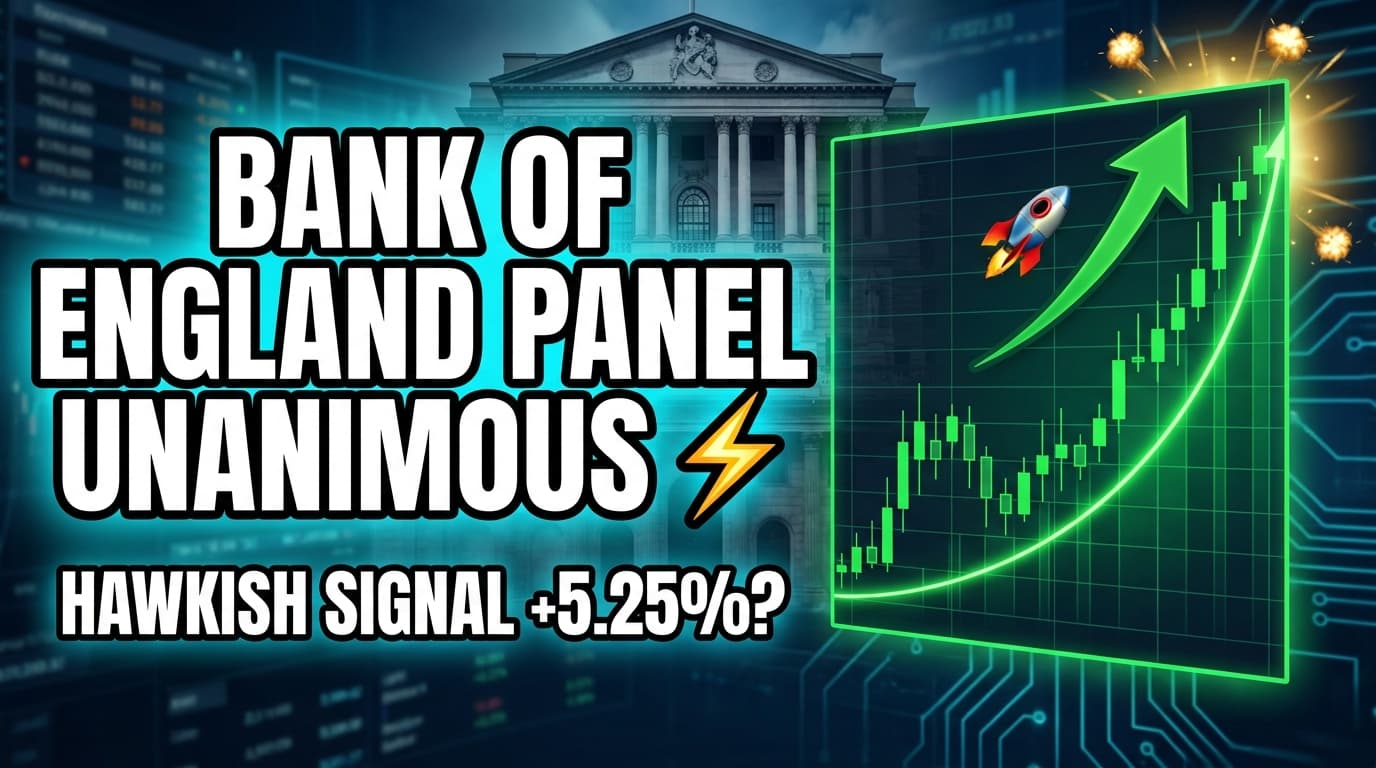 Bank of England Panel Unanimous Amid Iran Tensions, Signaling Hawkish Potential