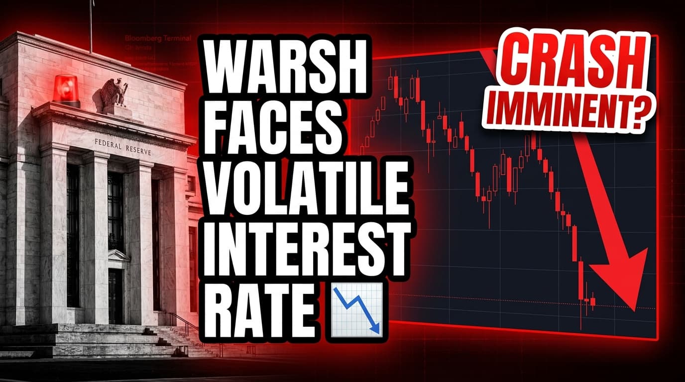 Warsh Faces Volatile Interest Rate Outlook Amid Policy Shift