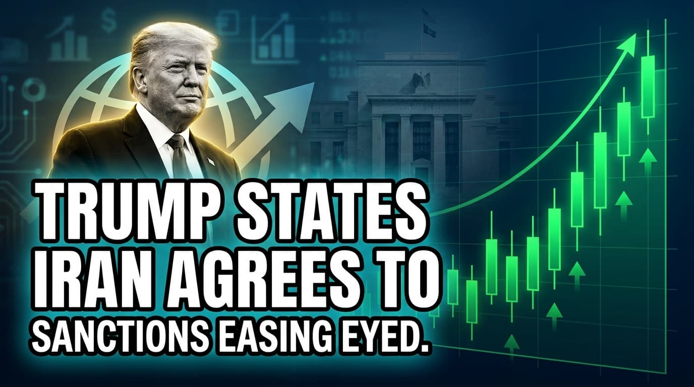 Trump States Iran Agrees to Forgo Nuclear Weapons, Sanctions Easing Eyed