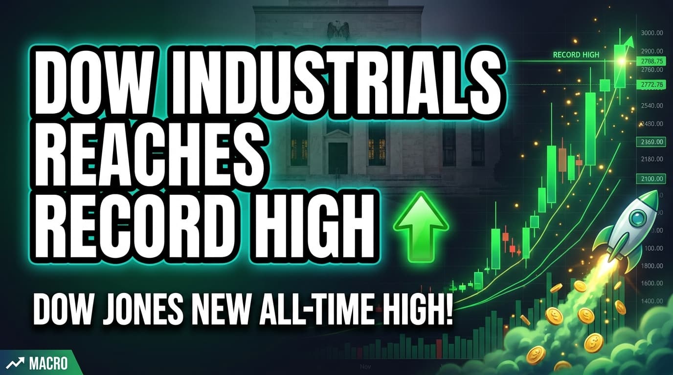 Dow Industrials Reaches Record High Following Trump's Iran Deal Announcement