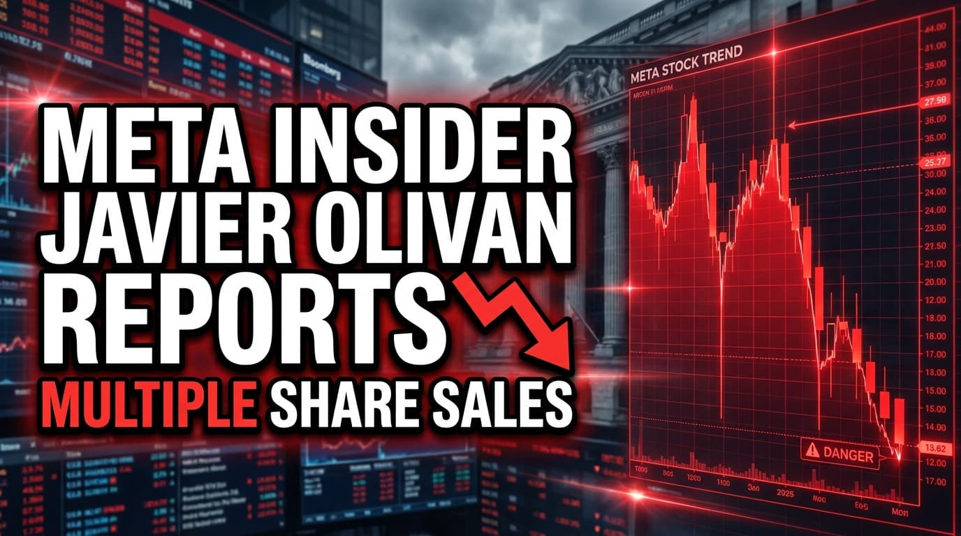 Meta Insider Javier Olivan Reports Multiple Share Sales via Form 144