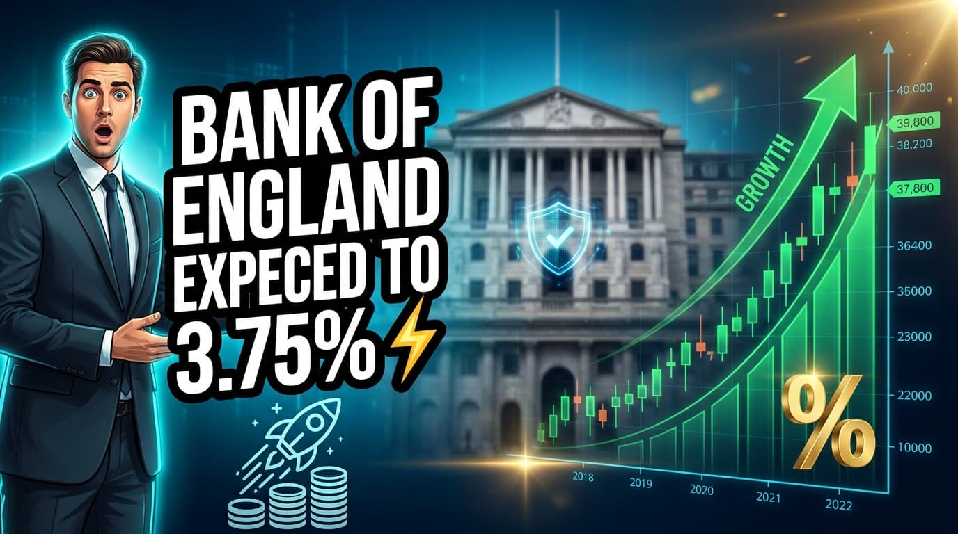 Bank of England Expected to Maintain Key Rate at 3.75% Amid Persistent Inflation